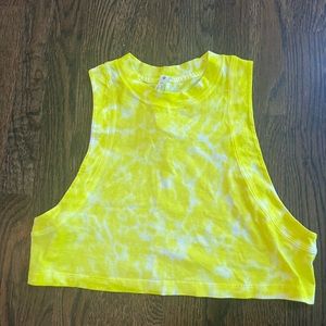 Lululemon All Yours Cropped Cotton Tank